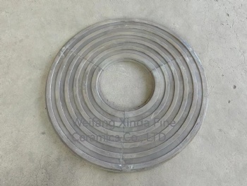 Air mill silicon carbide ceramic wear resistant lining
