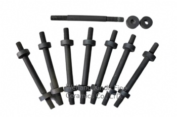 Silicon carbide fastener screws