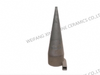 Silicon carbide cyclone/Sisic lined cyclone