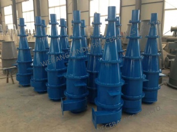Silicon carbide cyclone/Sisic lined cyclone