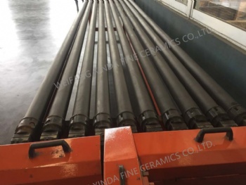 Factory Sic Sisic Silicon Carbide Ceramic Rollers Heat Exchange Tube Ssic Rbsic Pipe Stick